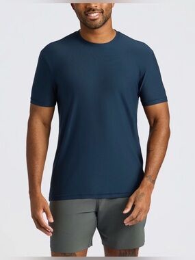 True Classic Active Crew Neck Navy L